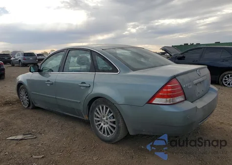 2005 Mercury Montego Premier from USA, damaged, VIN 1MEFM42165G613698